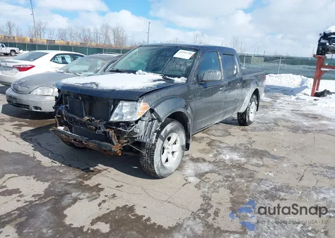 2010 Nissan Frontier Se from USA, damaged, VIN 1N6AD0FV7AC440547